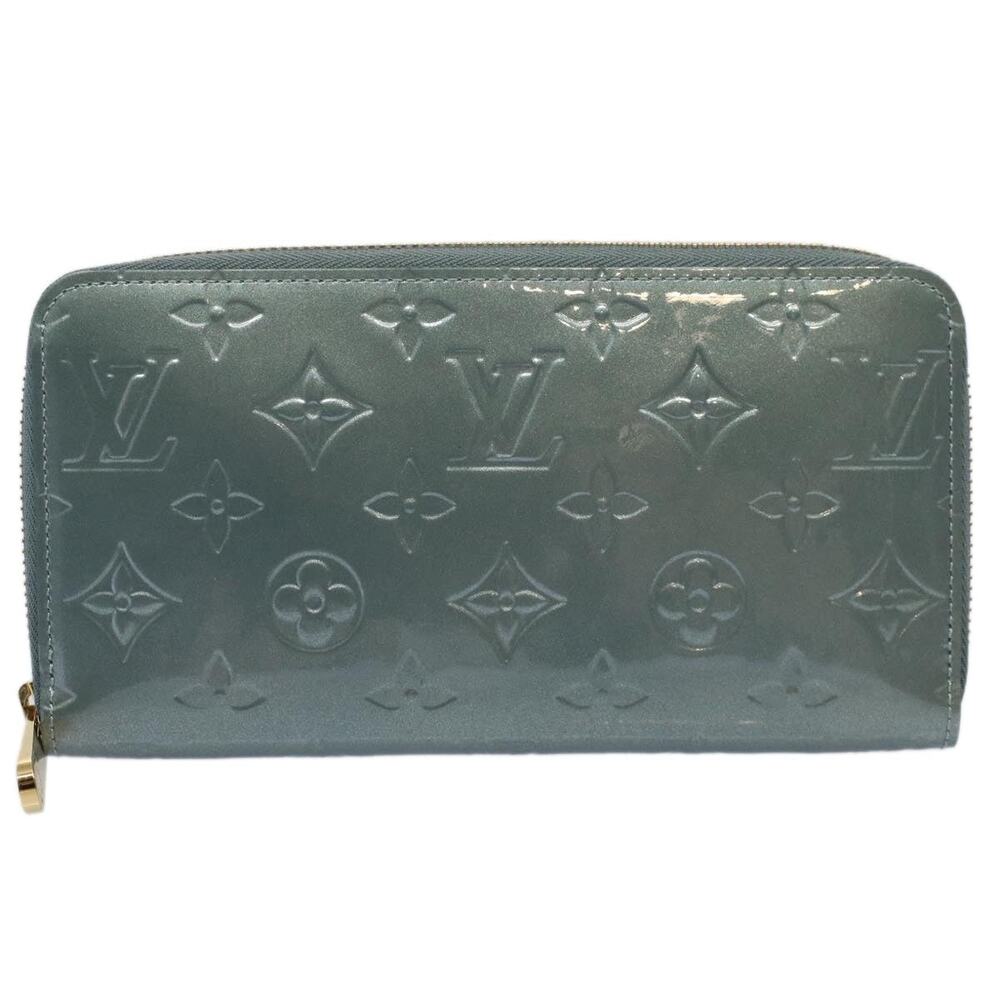 Louis Vuitton Monogram Vernis Zippy Wallet Long Jivre Beige